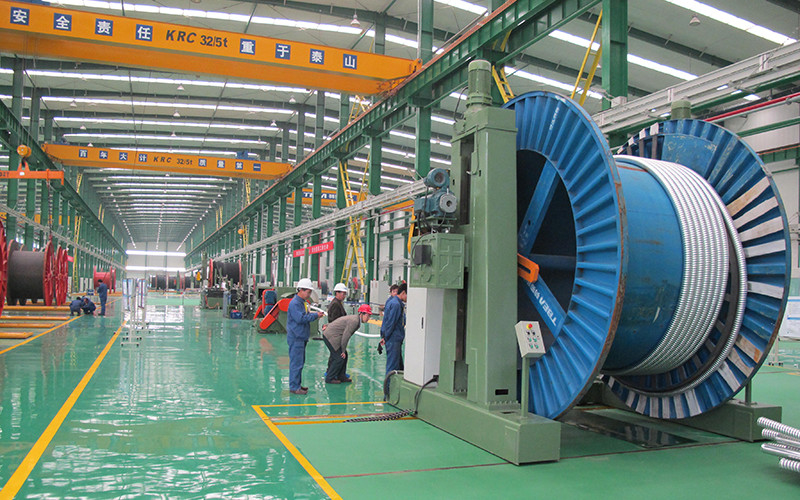 Wuxi Hengtai Cable Machinery Manufacture Co., Ltd linia produkcyjna producenta